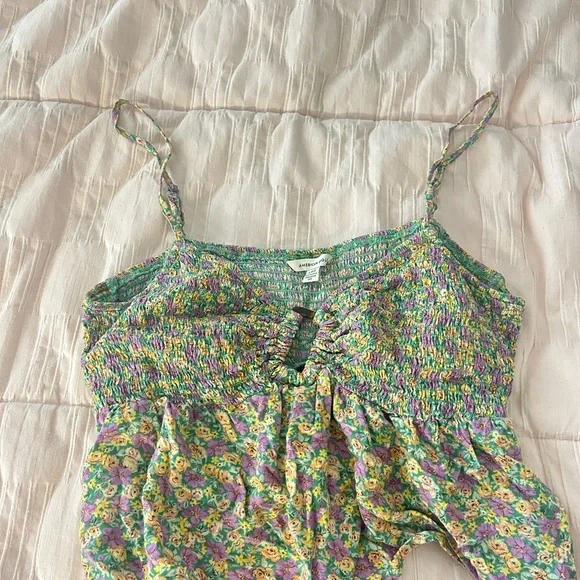 Floral American Eagle Top - Picture 1 of 3